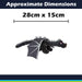 Minecraft Ender Dragon Soft Toy Video Game Character Black - 28cm x 15cm