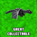 Minecraft Ender Dragon Soft Toy Video Game Character Black - 28cm x 15cm