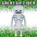 Minecraft Skeleton Soft Toy Video Game Character Grey - 28cm x 15cm