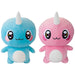 Sky Naru Naru Soft Toy Cute Plushie Huggable Cuddly Stuffed Toy 45cm Blue