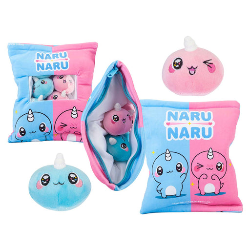 Naru Naru 6 Pack Naru Naru Soft Toy Cute Plushie Huggable Cuddly 28cm Pink