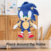 Sonic Plush Backpack Soft Toy Video Game Character Cute Plushie Cuddly 38cm Blue