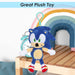 Sonic Soft Toy Plush Clip On Video Game Character Cute Plushie Cuddly 16cm Blue