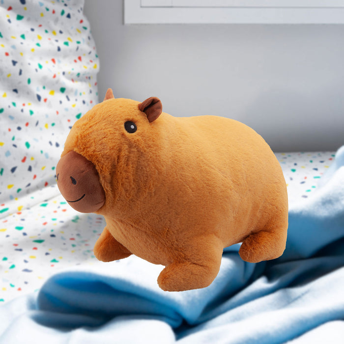 Capybara Soft Toy Animal Cute Plush Cuddly Furry Fluffy Friend 51cm Brown