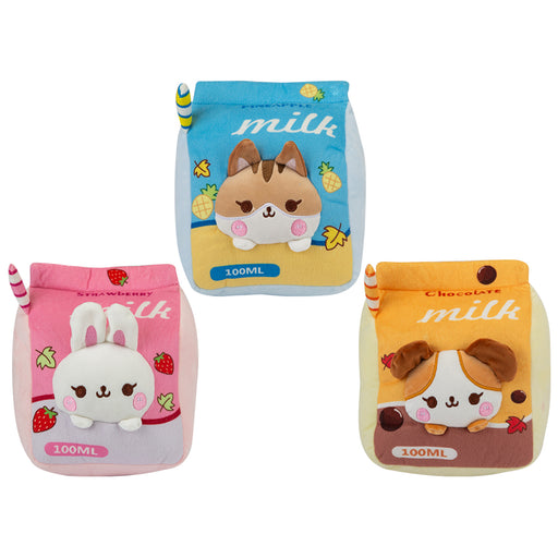 Milk Box Soft Toy Cute Plushie Huggable Cuddly Stuffed Toy 15cm