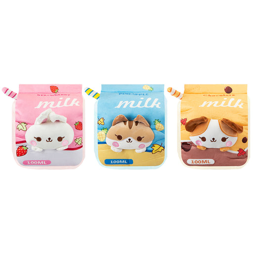 Milk Box Soft Toy Cute Plushie Huggable Cuddly Stuffed Toy 27cm