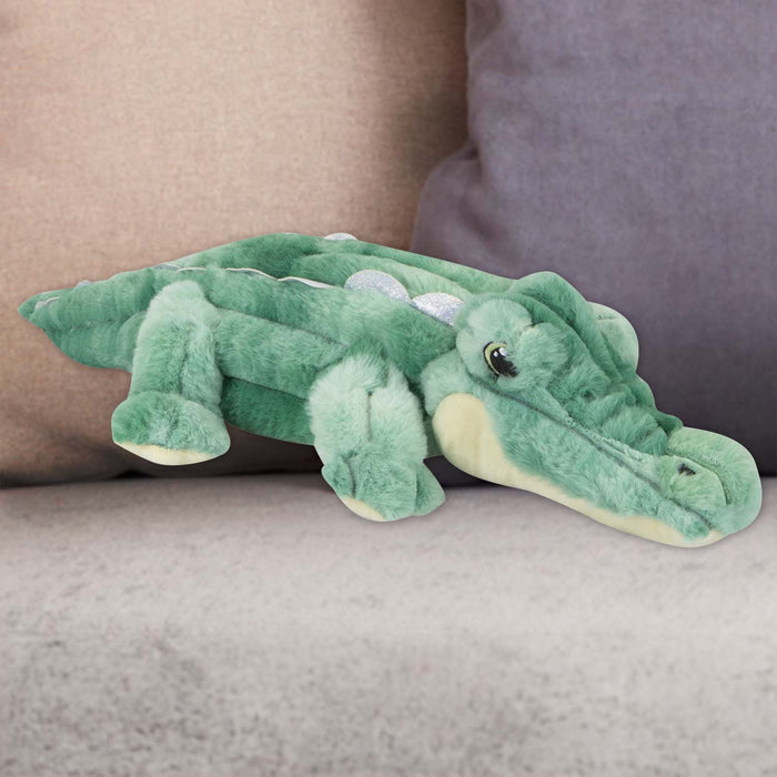 Laying Alligator Soft Toy Bedroom Decoration Green - 46cm x 13cm