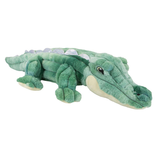 Laying Alligator Soft Toy Bedroom Decoration Green - 64cm x 17cm