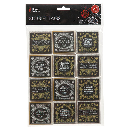 Christmas Gift Tags Present Labels 24 Themed