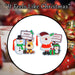 Christmas Gift Tags Present Labels X 8 40. 1cm x 16cm x 0. 1cm Christmas Themed