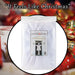 Christmas Door Bow Luxury Decoration X 1 52cm x 35. 1cm x 5. 9cm White Diamante