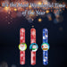 Christmas Snap Band Novelty Varied Design X 1 28x8x1.2cm Santa, Snowman, Penguin