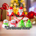 Christmas Pull Back Toys 6 Varied Designs X 1 10. 5x9. 9x4. 2cm Santa,Snowman,Tree