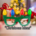 Christmas Party Glasses 4 Bulb Party Xmas Glasses X 1 15.8x15.3x2.5cm Green