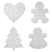 Christmas Puzzle Painting Set 1 x Varied Design 23. 2x16. 8x0. 2cm White
