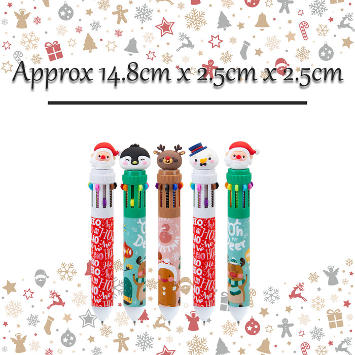 Christmas Pens Xmas Themed X 1 14. 8x2. 5x2. 5cm