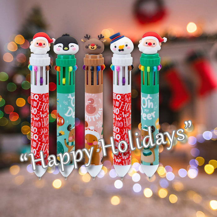 Christmas Pens Xmas Themed X 1 14. 8x2. 5x2. 5cm