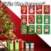 Christmas Building Blocks Toy Plush Gift 12 Piece Set Multicolour X 1