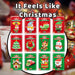 Christmas Building Blocks Toy Plush Gift 12 Piece Set Multicolour X 1