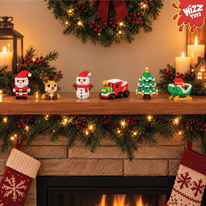 Christmas Building Blocks Toy - 12 Pack – Xmas Gift