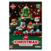 Christmas Building Blocks Toy Plush Gift 6 Piece Set Multicolour X 1