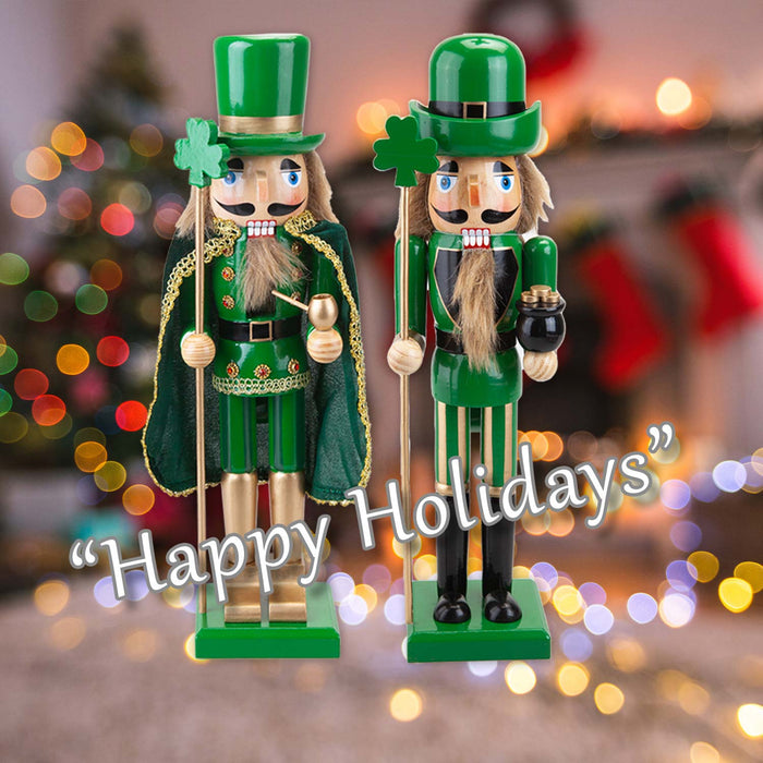 Nutcracker Luck Christmas Dec Assorted Designs Green