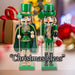 Nutcracker Luck Christmas Dec 2 Varied Designs X 1 41.5x12.2x10.4cm Green