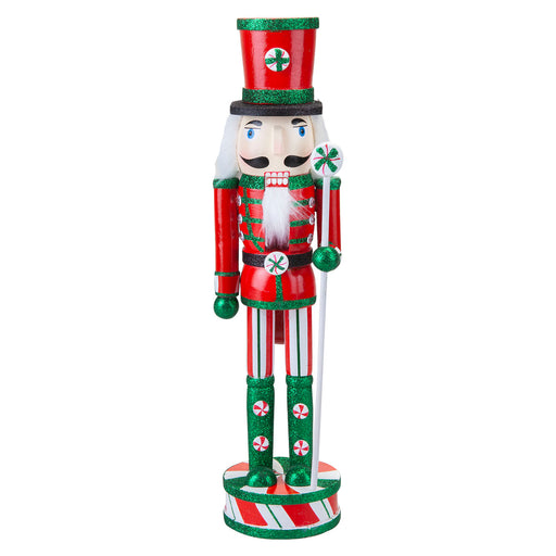 Nutcracker Candy Wooden Christmas Decoration X 1 41.9x11.3x10cm C, y 15 Inch