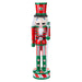 Nutcracker Candy Wooden Christmas Decoration X 1 41.9x11.3x10cm C, y 15 Inch