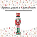 Nutcracker Candy Wooden Christmas Decoration 15 Inch
