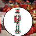 Nutcracker Candy Wooden Christmas Decoration X 1 41. 9x11. 3x10cm Candy 15 Inch