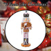 Nutcracker Wooden Gingerbread Christmas Decoration X 1 39x11.2x9.4cm 15 Inch