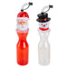 Christmas Bottle Santa Snowman Character 2 Varied Designs X 1 6.5x25cm