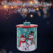 Christmas Biscuit Tin Xmas Themed Designs X Santa or Snowman