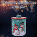 Christmas Biscuit Tin Xmas Themed Designs X 1 15.5cm Christmas Themed