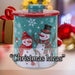Christmas Biscuit Tin Snowman Themed Design X