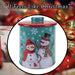 Christmas Biscuit Tin Snowman Themed Design X 1 15. 5cm Christmas Themed