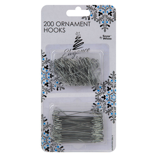 Christmas Decoration Hooks Ornament 200 Silver
