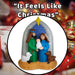 Christmas Nativity Scene Inflatable 183cm x 140cm Multicolour X 1