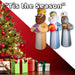 Christmas Three Kings Inflatable 185cm x 200cm Multicolour X 1