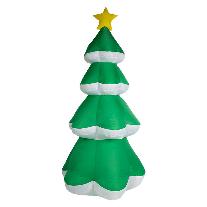 Christmas Tree Inflatable Decoration 198cm x 90cm Green X 1