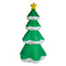 Christmas Tree Inflatable Decoration 198cm x 90cm Green X 1
