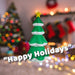 Christmas Tree Inflatable Decoration 198cm x 90cm Green X 1