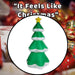 Christmas Tree Inflatable Decoration 198cm x 90cm Green X 1