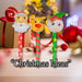 Christmas Inflatable Basher Stick 3 Varied Designs Reindeer,Santa,Elf