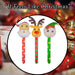 Christmas Inflatable Basher Stick 3 Varied Designs X 1 110cm Reindeer,Santa,Elf
