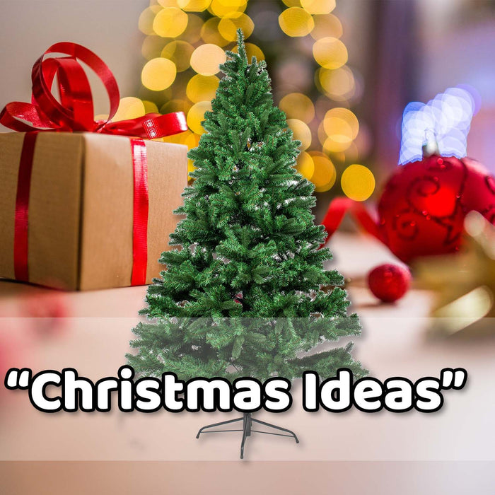 8 Foot Christmas Tree Decoration 243cm x 135cm Green X 1