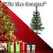 Christmas Small Tree Decoration 60cm x 47cm Green X 1
