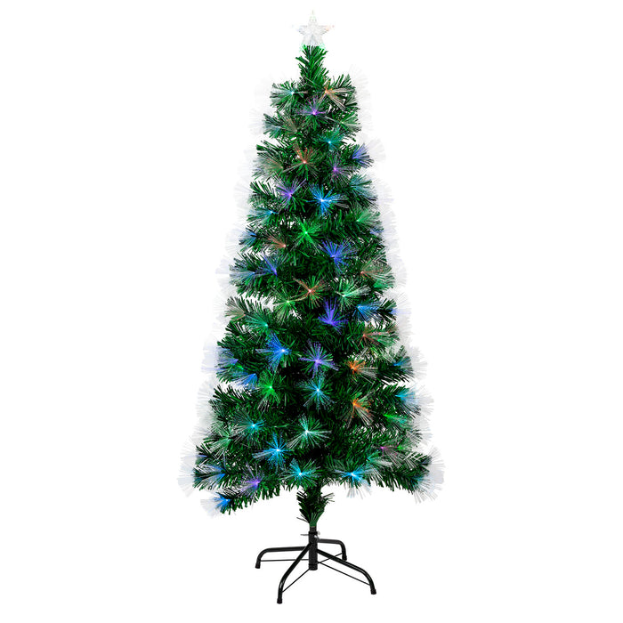 Christmas Tree 120 Tip Fibre Optic Tree X 1 120cm Green