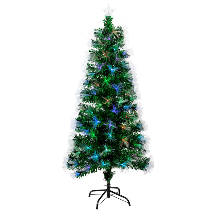 Christmas Tree 210 Tip Fibre Optic Tree X 1 180cm Green